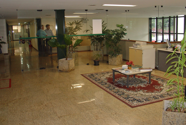Administration building on the new Gelli site