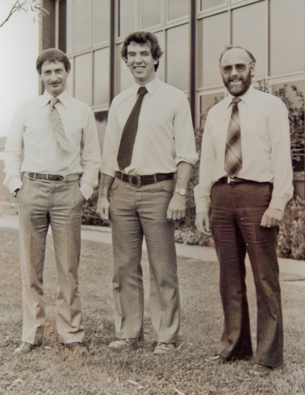L to R: Bill Maltman, Barry Sheridan, Ted Ellis